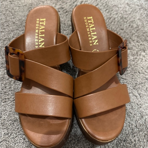 Italian Shoemakers Shoes - Italian Shoemakers Brown Sandals